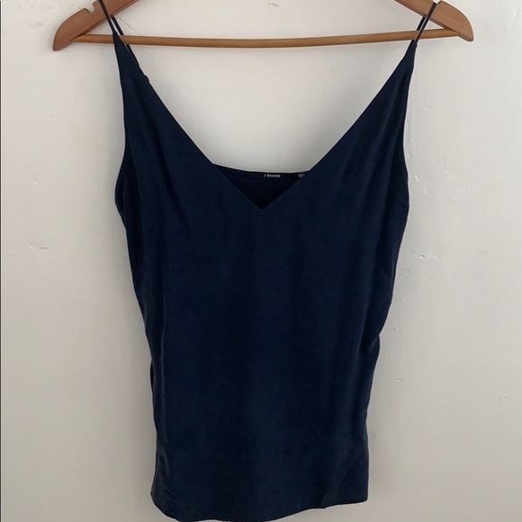 J Brand Lucy Camisole in Dark Navy - Size S - Picture 7 of 8